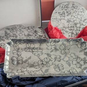 Wendell August trivets and tray